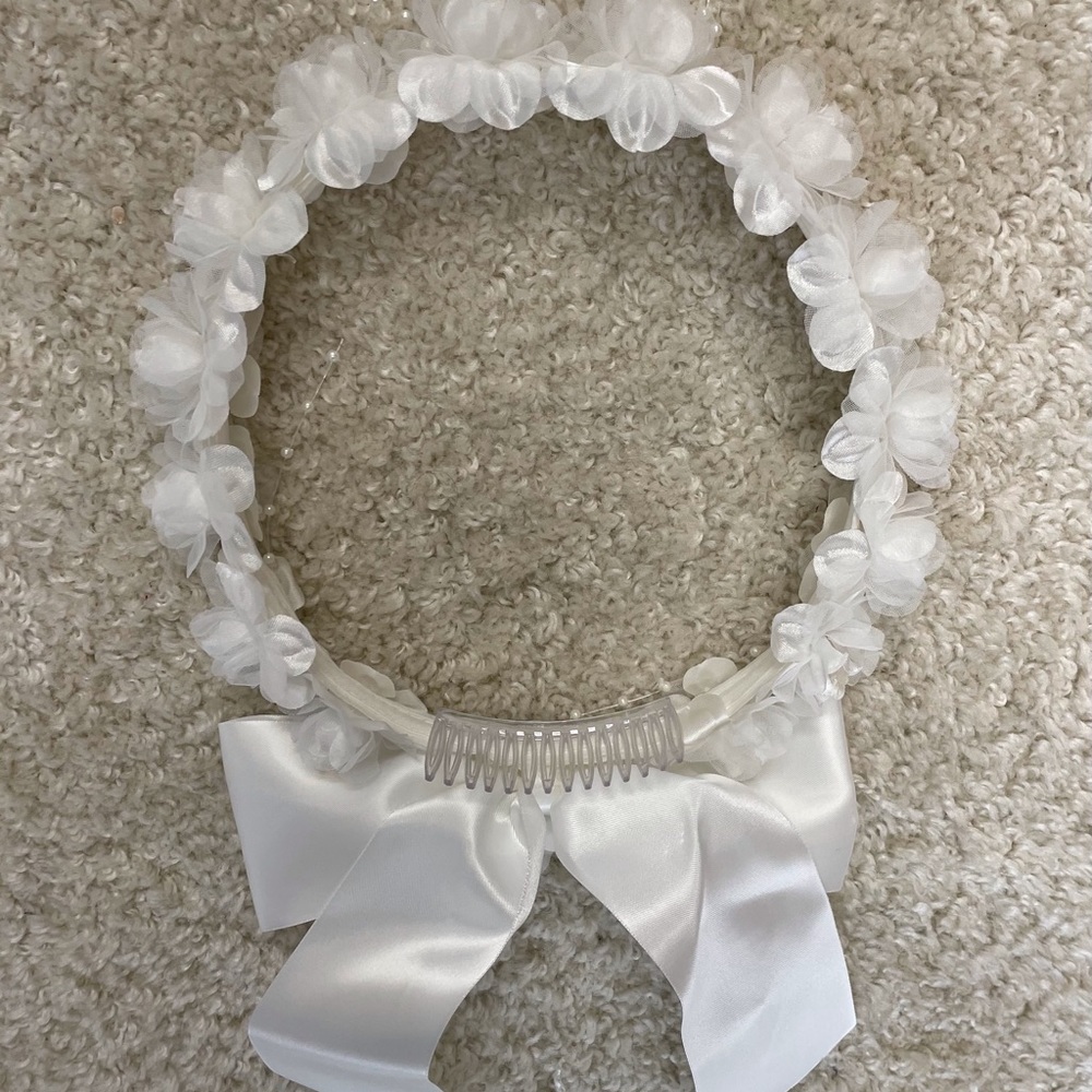 NWT Mon Cheri Flower Girl Dress,  Size 6 - Picture 13 of 16